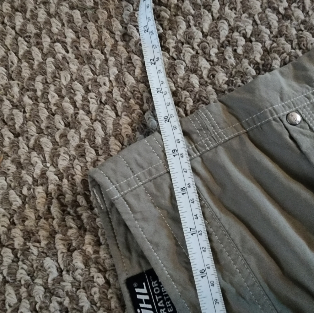 Kuhl Liberator Convertible Pants Beige Mens Size 38 - Picture 5 of 7